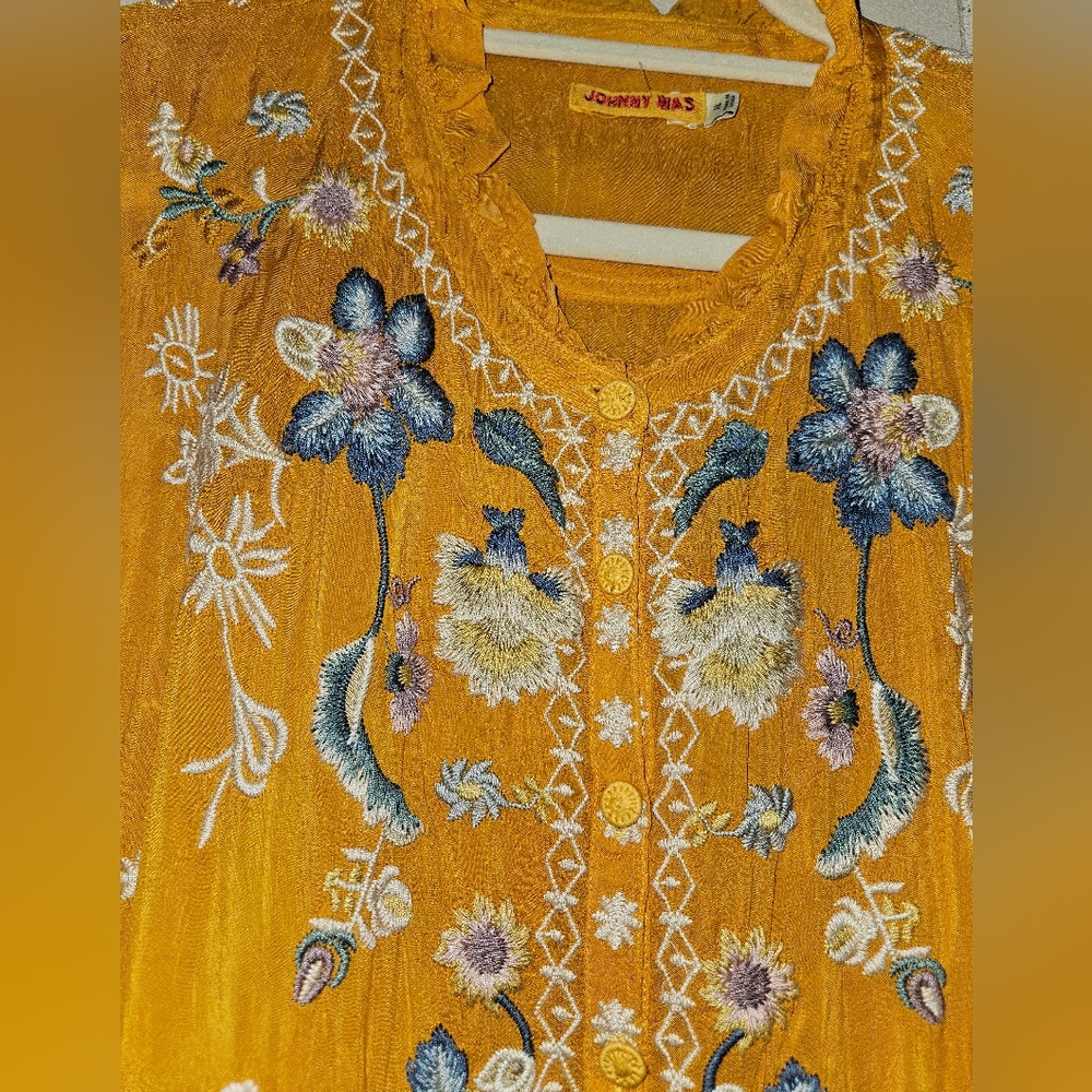 Johnny Was Blouse - Size XL - Picture 5 of 8